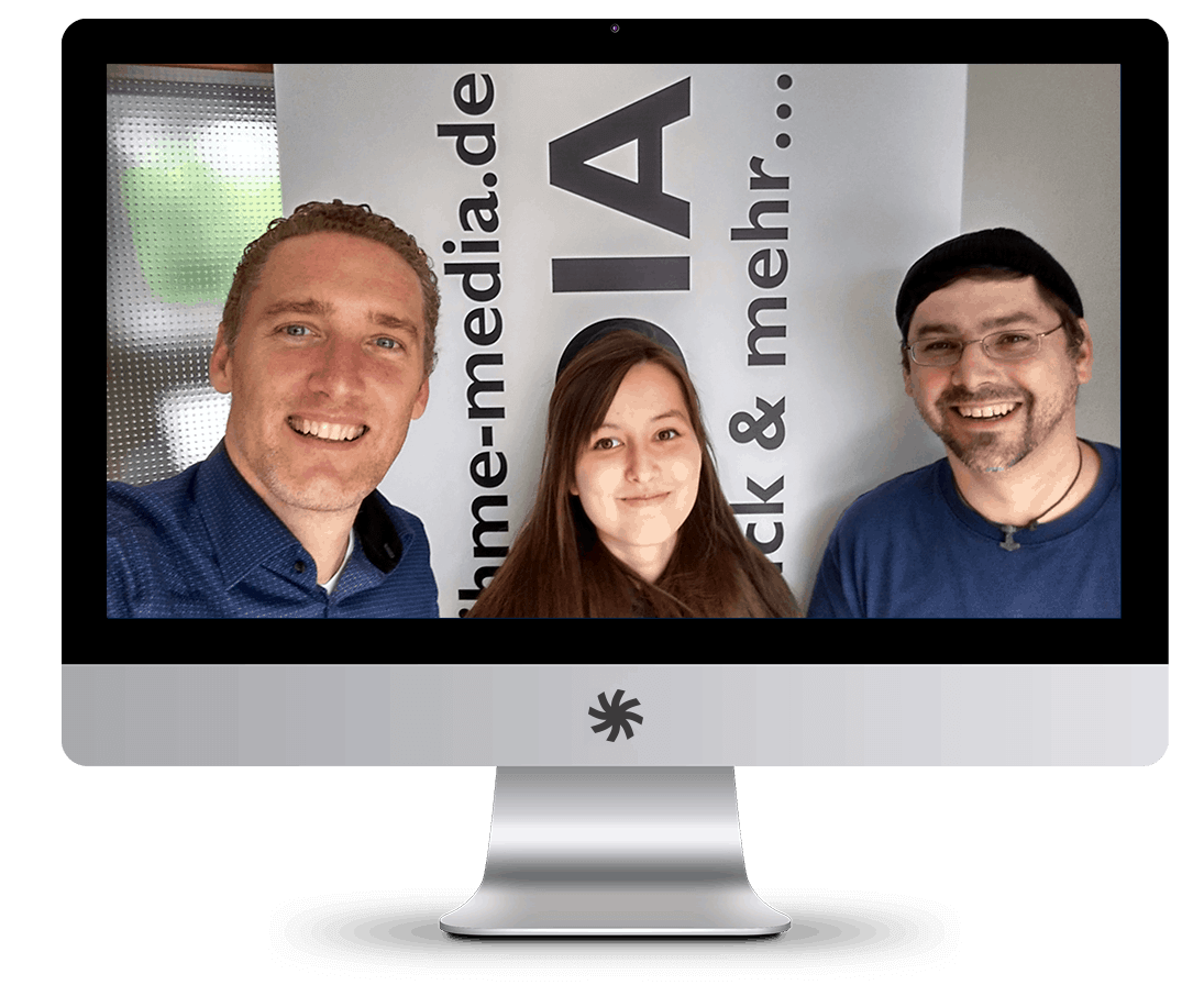 Das Team von IHME MEDIA